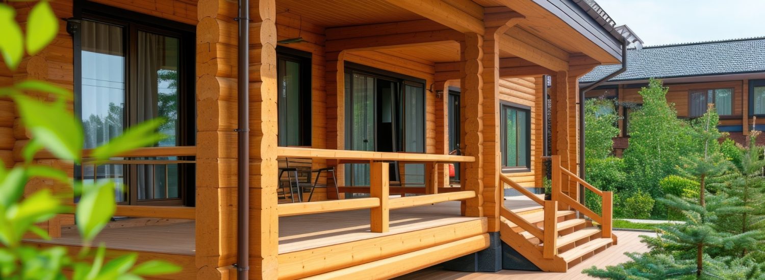 Дома из оцилиндрованного бревна в Екатеринбурге